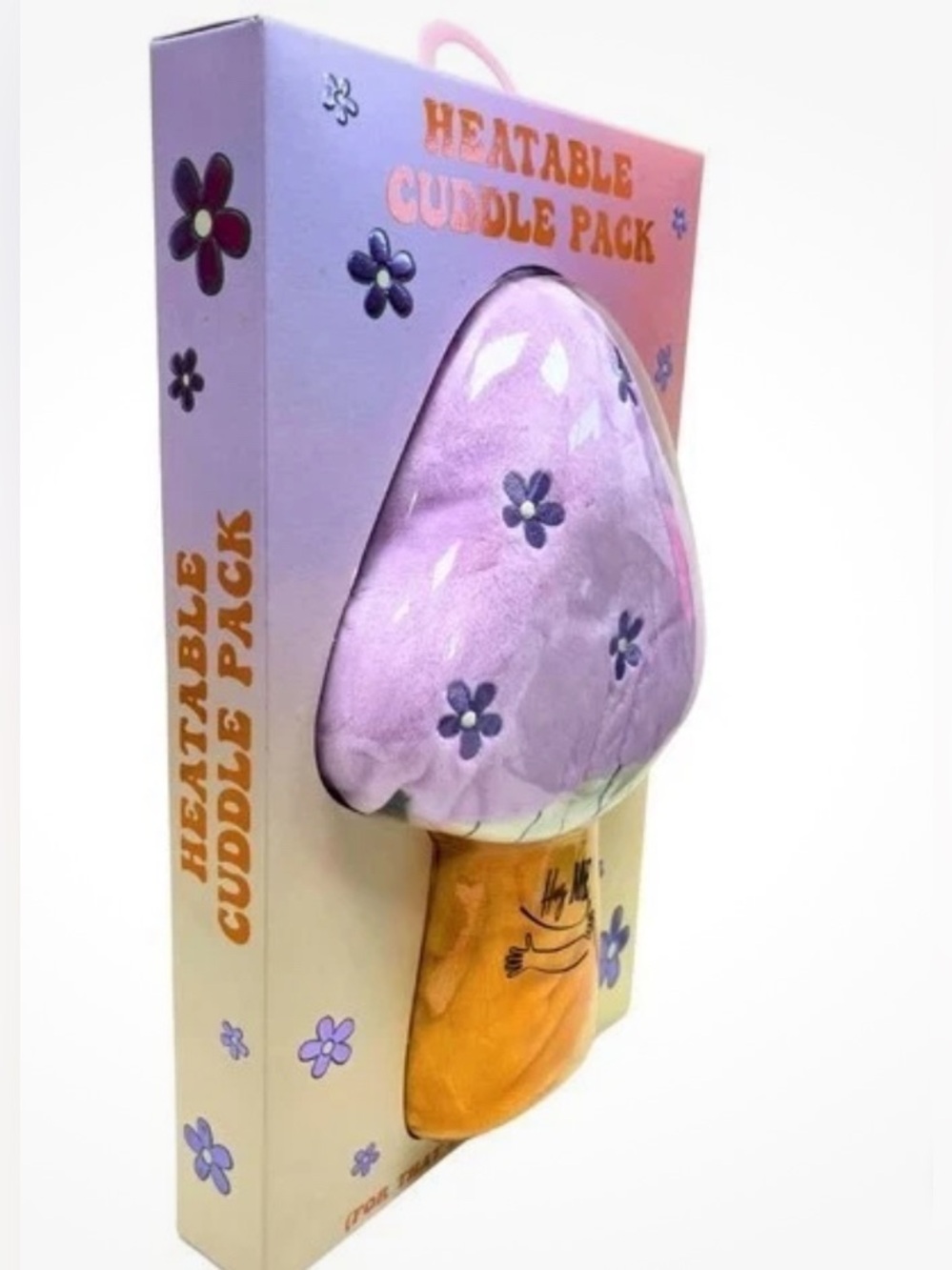 Cuddle Pack Menstruation & Pain Heatable Plush in Mushroom Design-New!